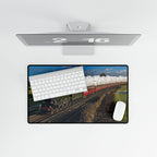 Steam Train Desk Mat — Vintage Locomotive Mouse Pad for Train Enthusiasts - MVB STUDIO STORE