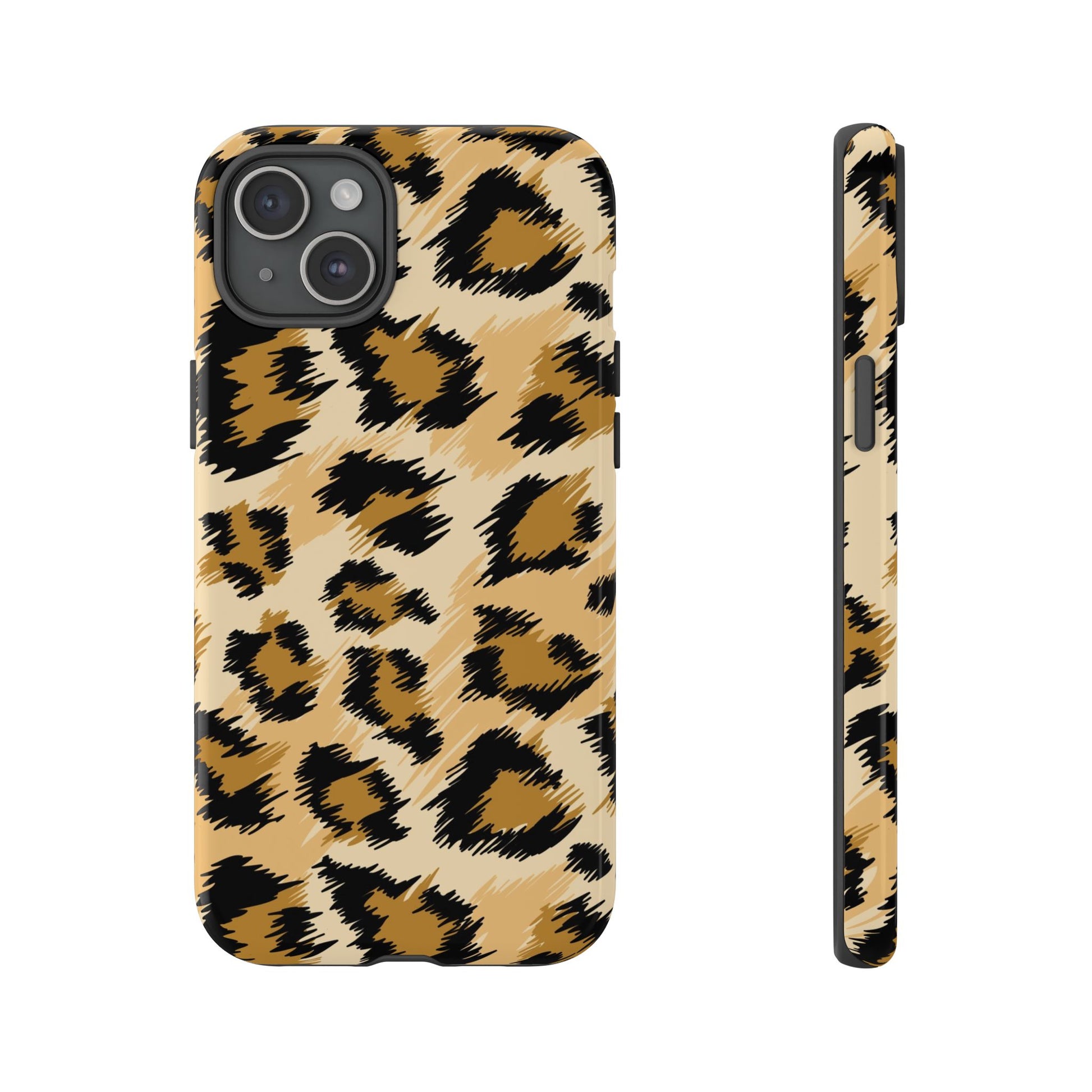 Leopard Print Tough iPhone Case - MVB STUDIO STORE