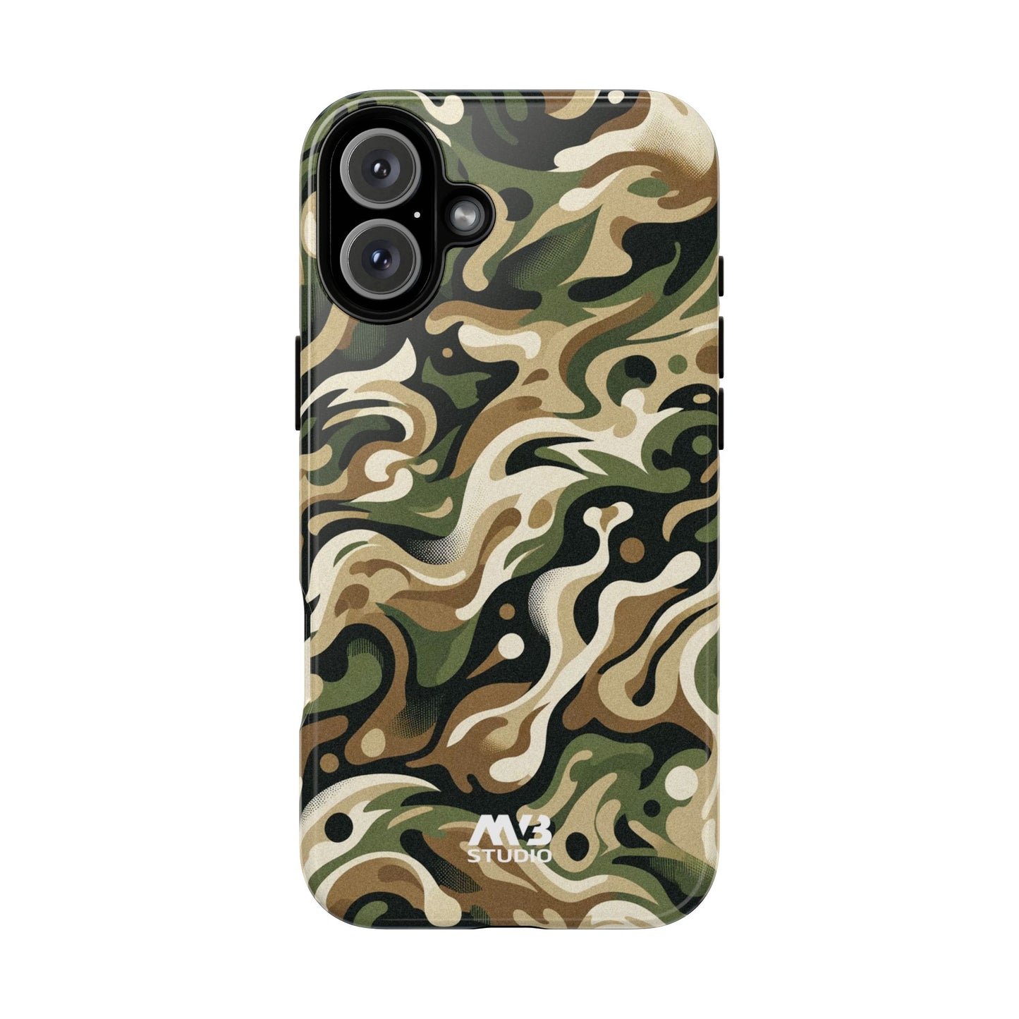 Forest Camo Tough  Phone Case - iPhone