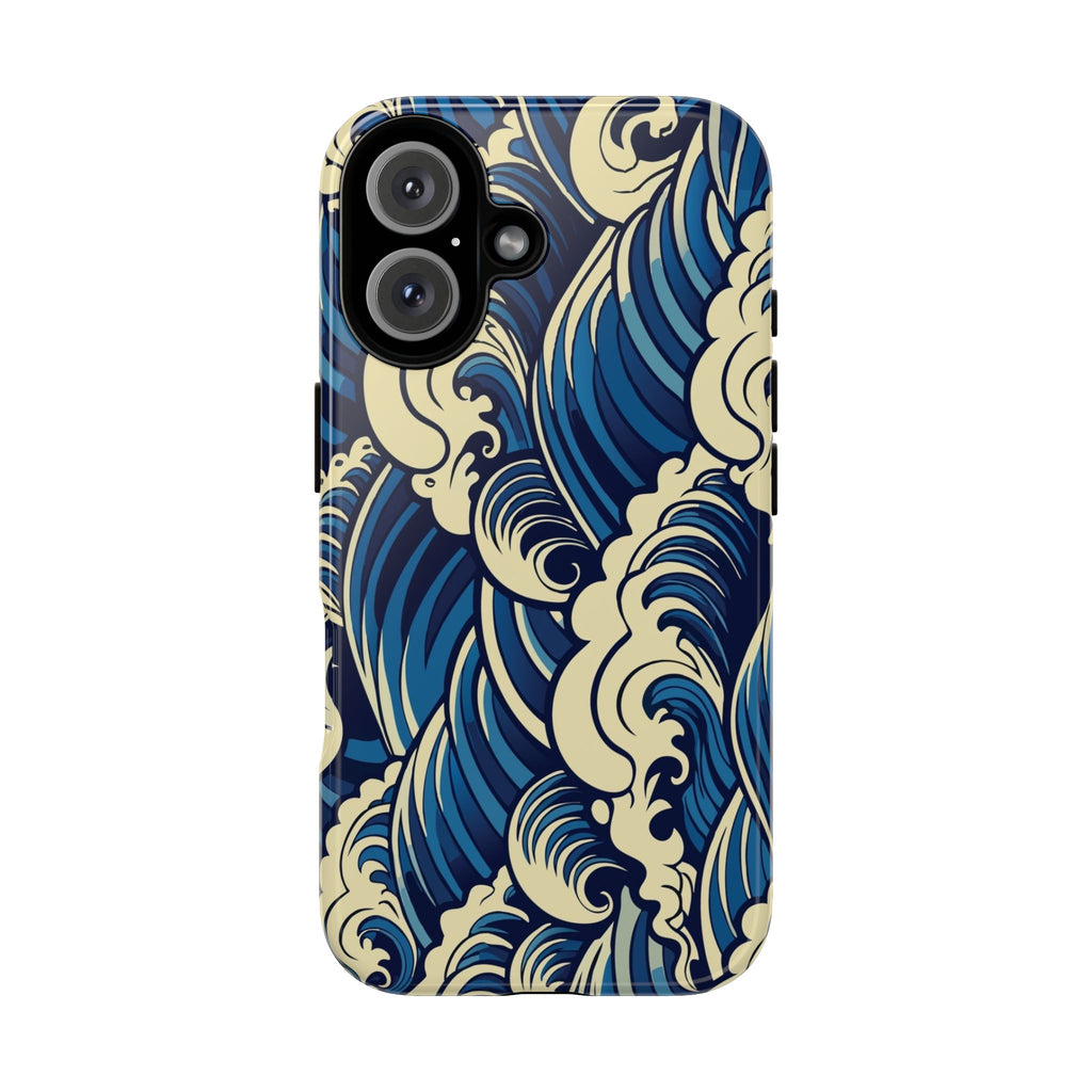Blue Ocean Wave Tough iPhone Case - MVB STUDIO STORE