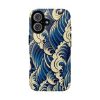 Blue Ocean Wave Tough iPhone Case - MVB STUDIO STORE