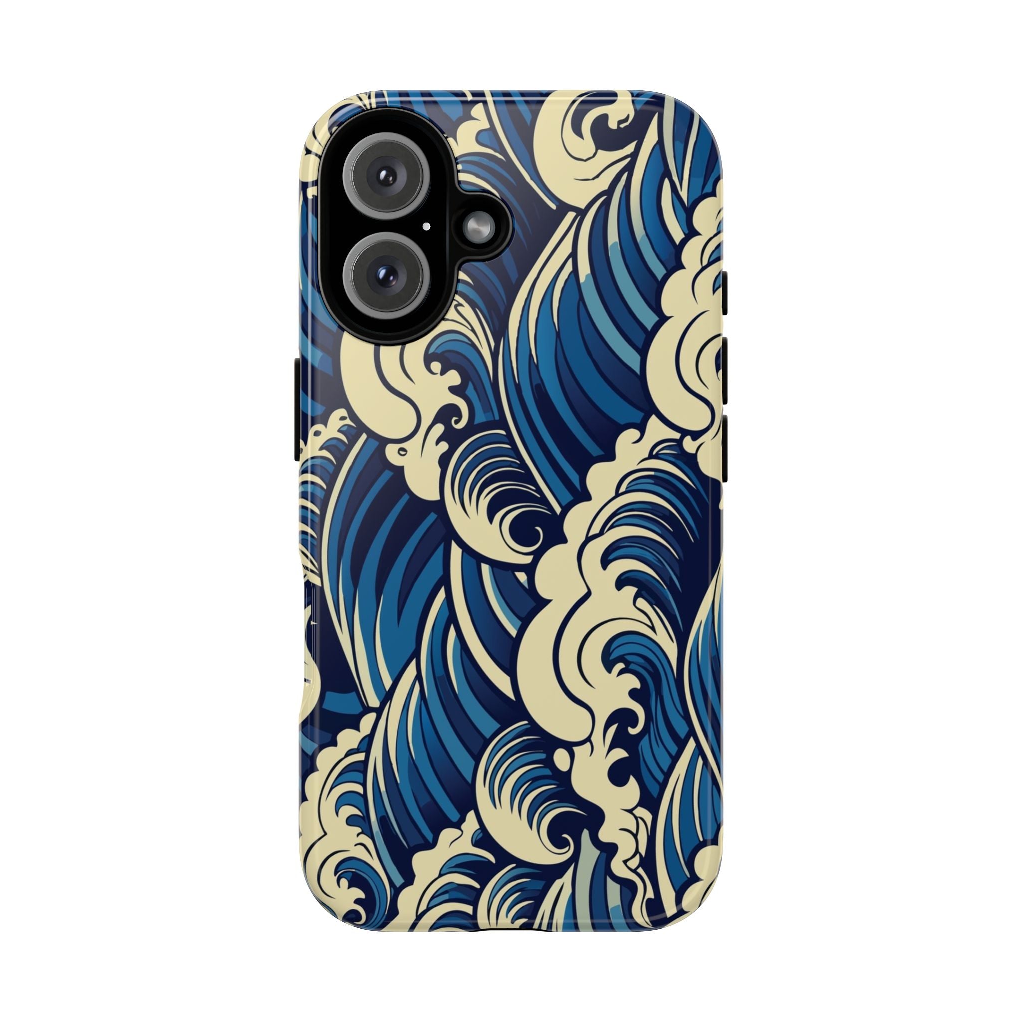 Blue Ocean Wave Tough iPhone Case - MVB STUDIO STORE