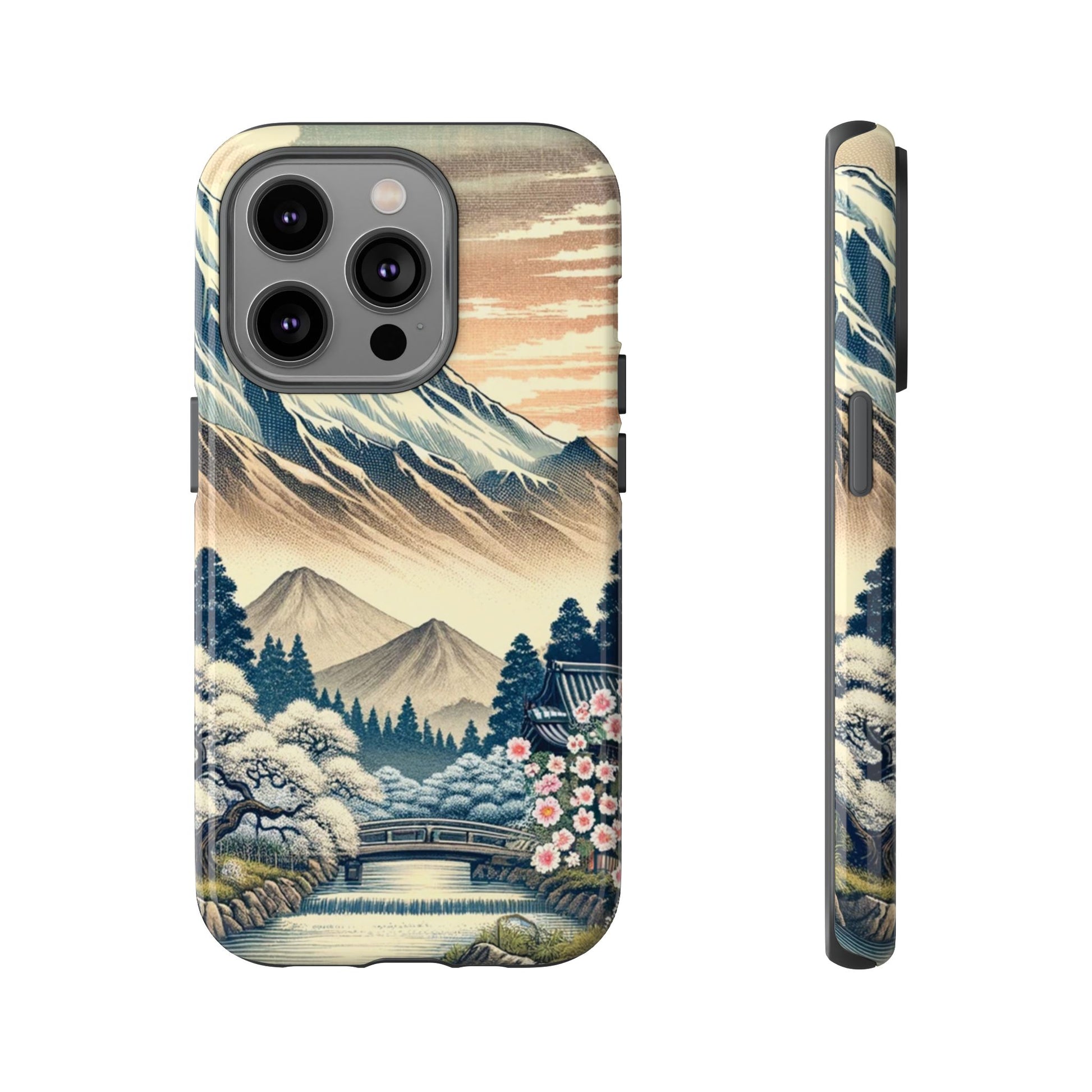 Zen Japanese Garden Tough iPhone Case
