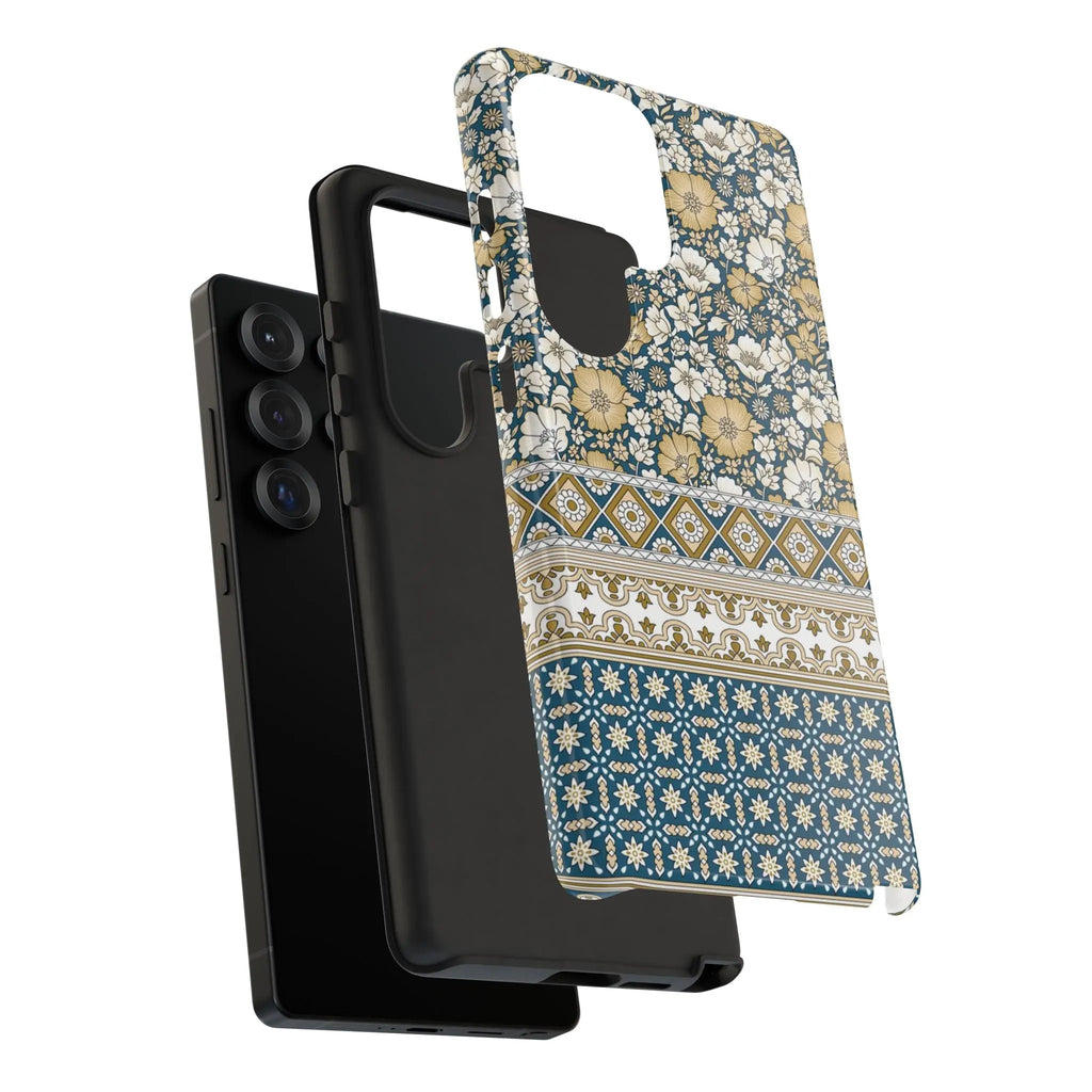 Vintage Floral Tough Phone Case Printify