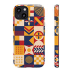 Geometric Pattern Tough iPhone Case - MVB STUDIO STORE