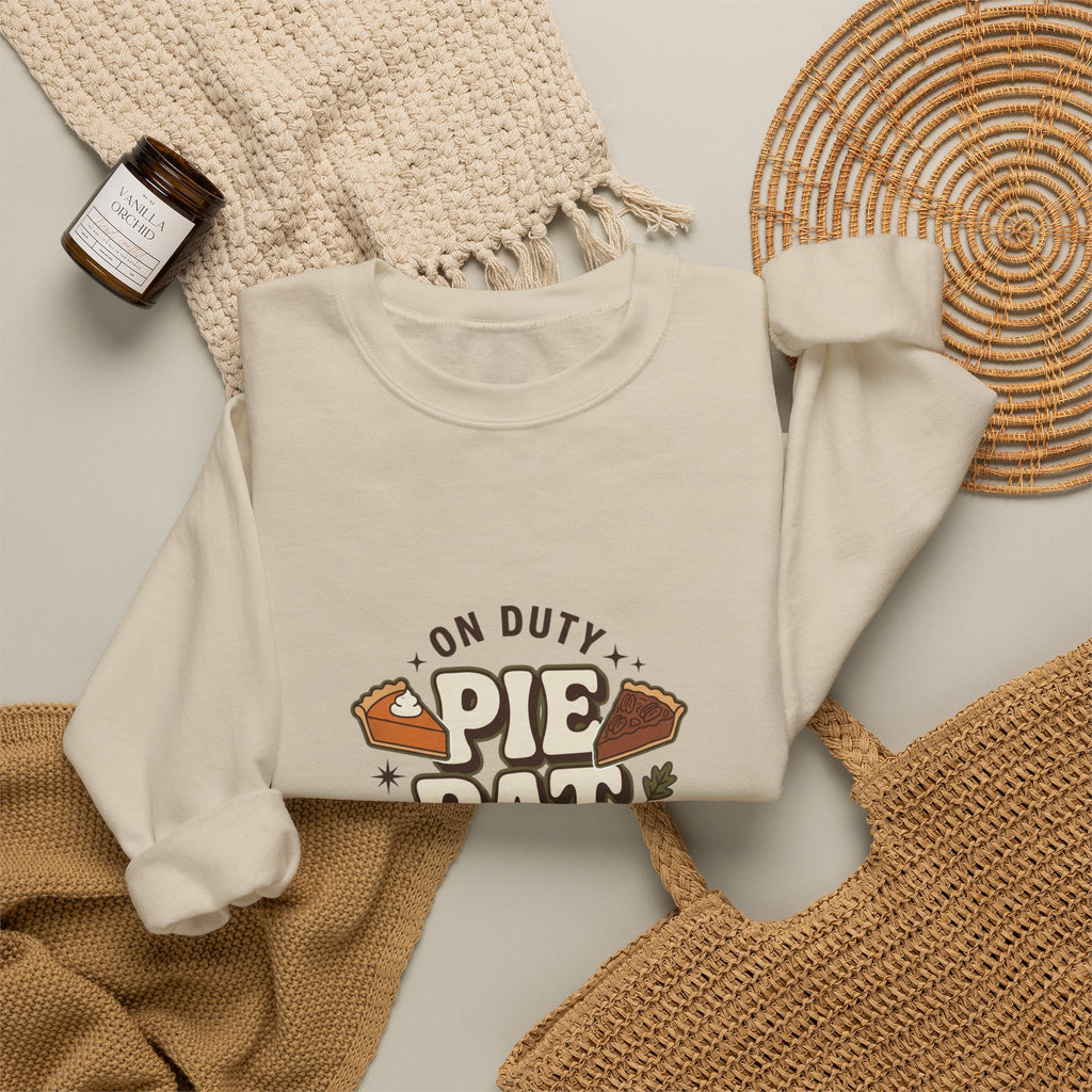 Pie Patrol Funny Thanksgiving Sweatshirt