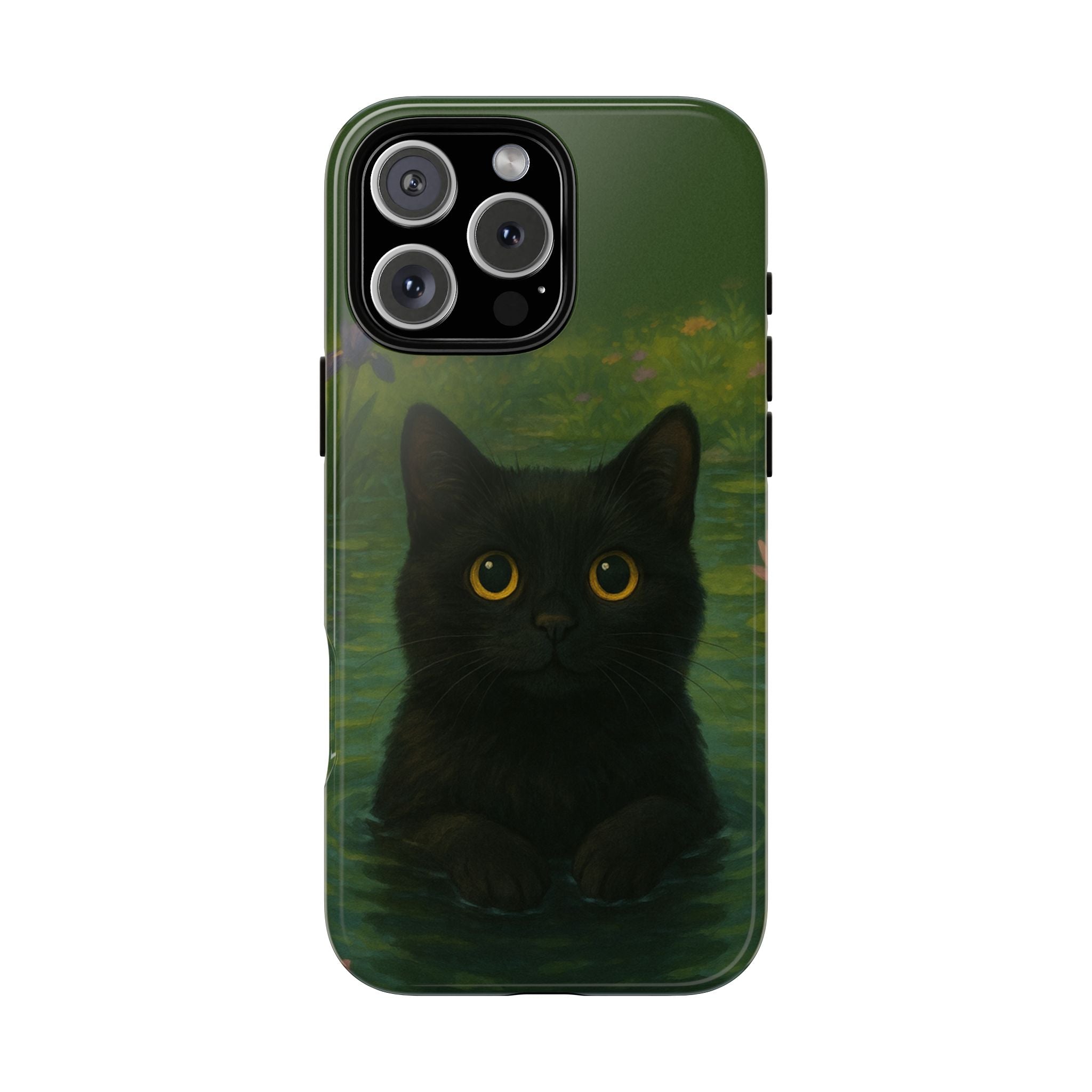 Pond Cat Tough iPhone Case - MVB STUDIO STORE