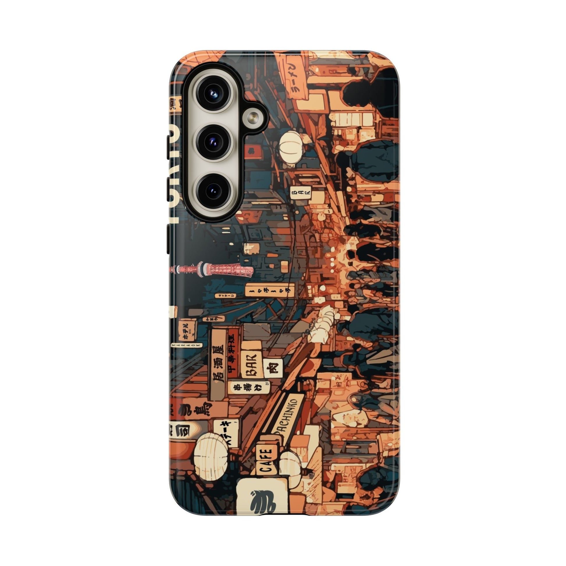 Tokyo Night Lights Tough Samsung Phone Case