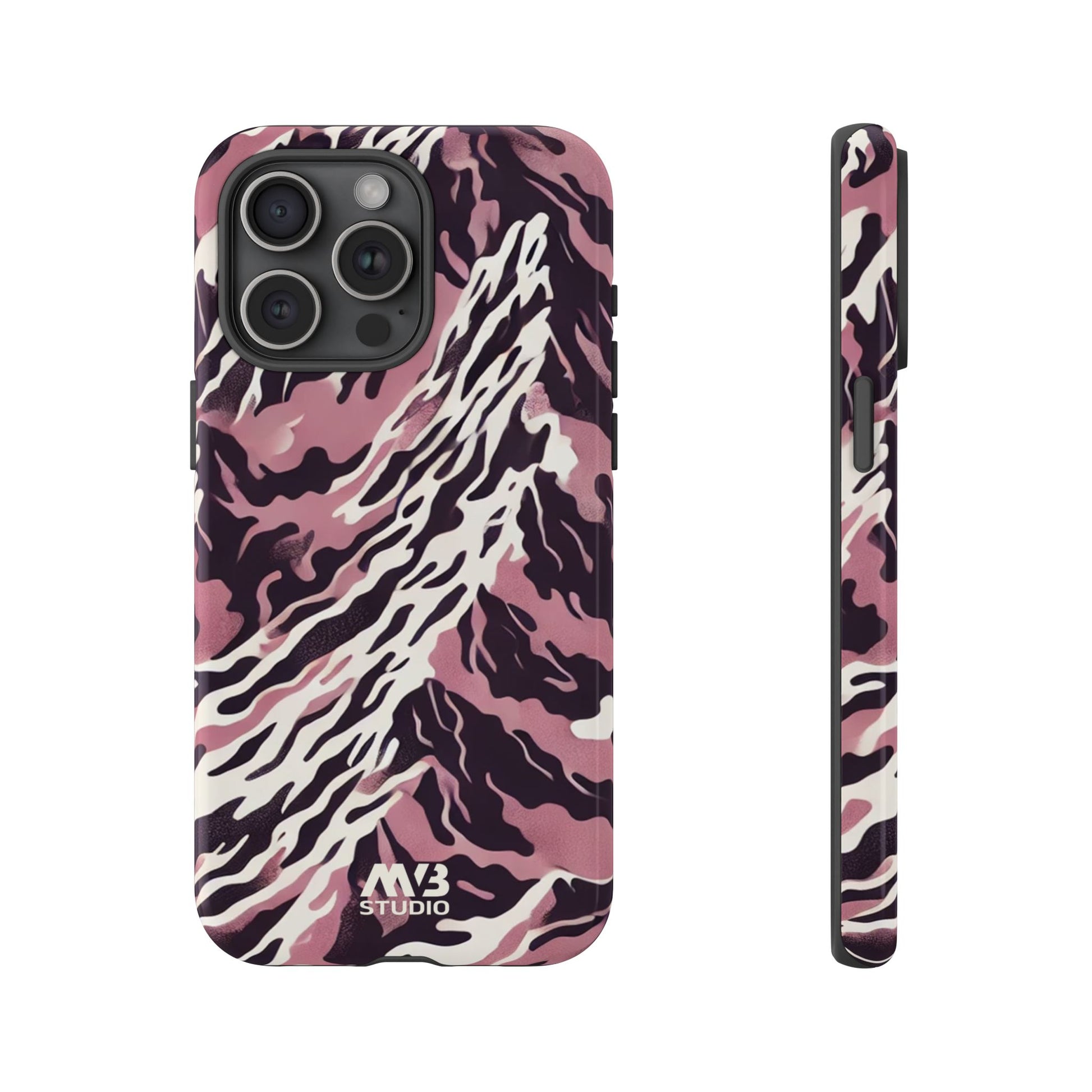 Pink Terrains Tough iPhone Case