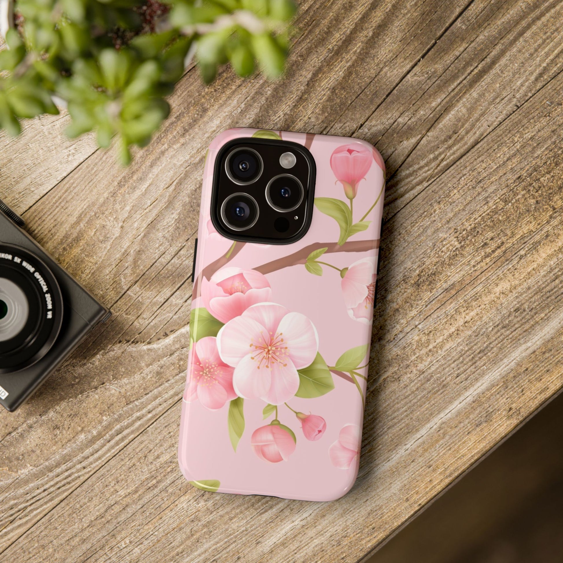 Cherry Blossom Pink Tough iPhone Case