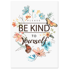 Colour print poster with butterflies