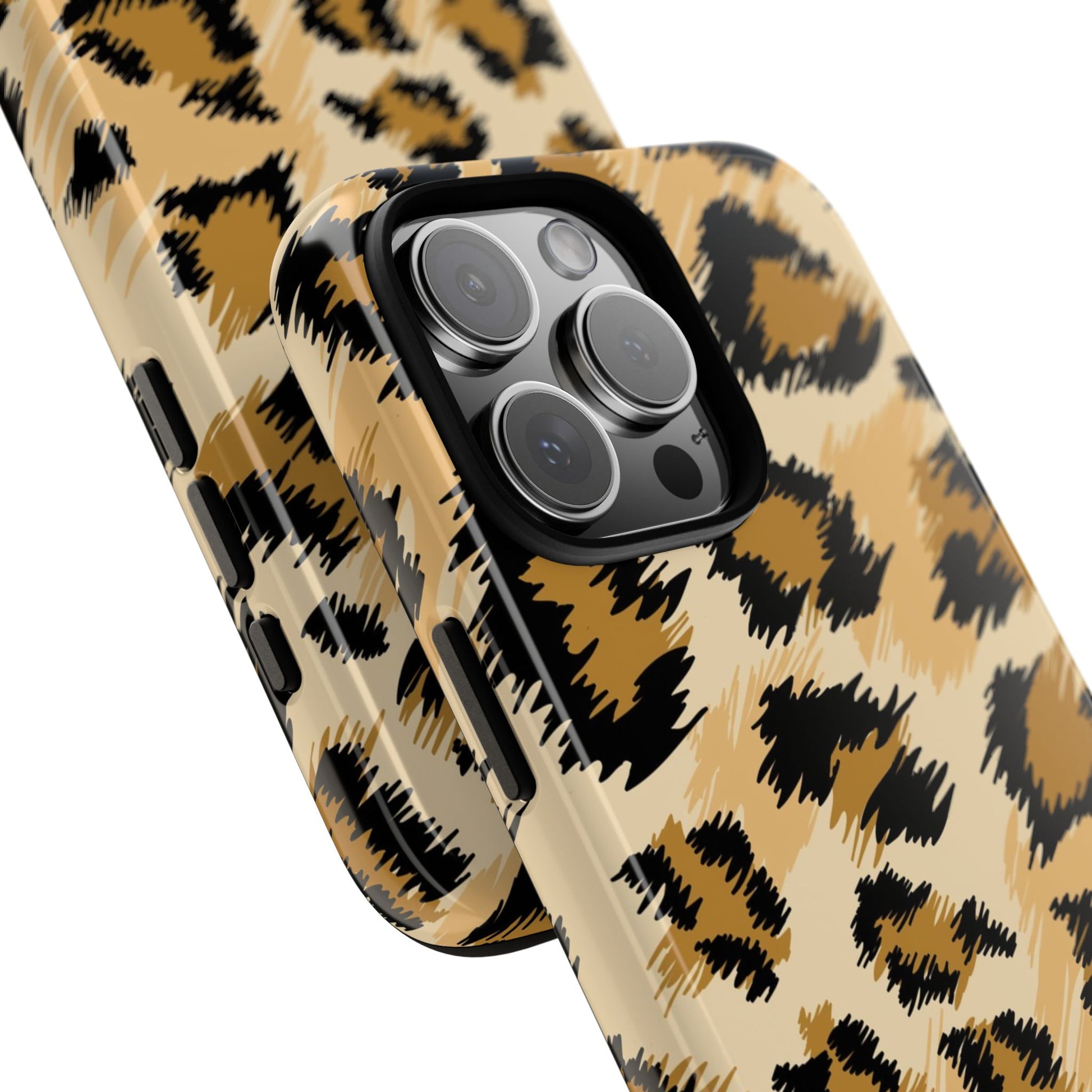 Leopard Print Tough iPhone Case - MVB STUDIO STORE