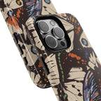 Retro Butterflies Tough iPhone Case - MVB STUDIO STORE