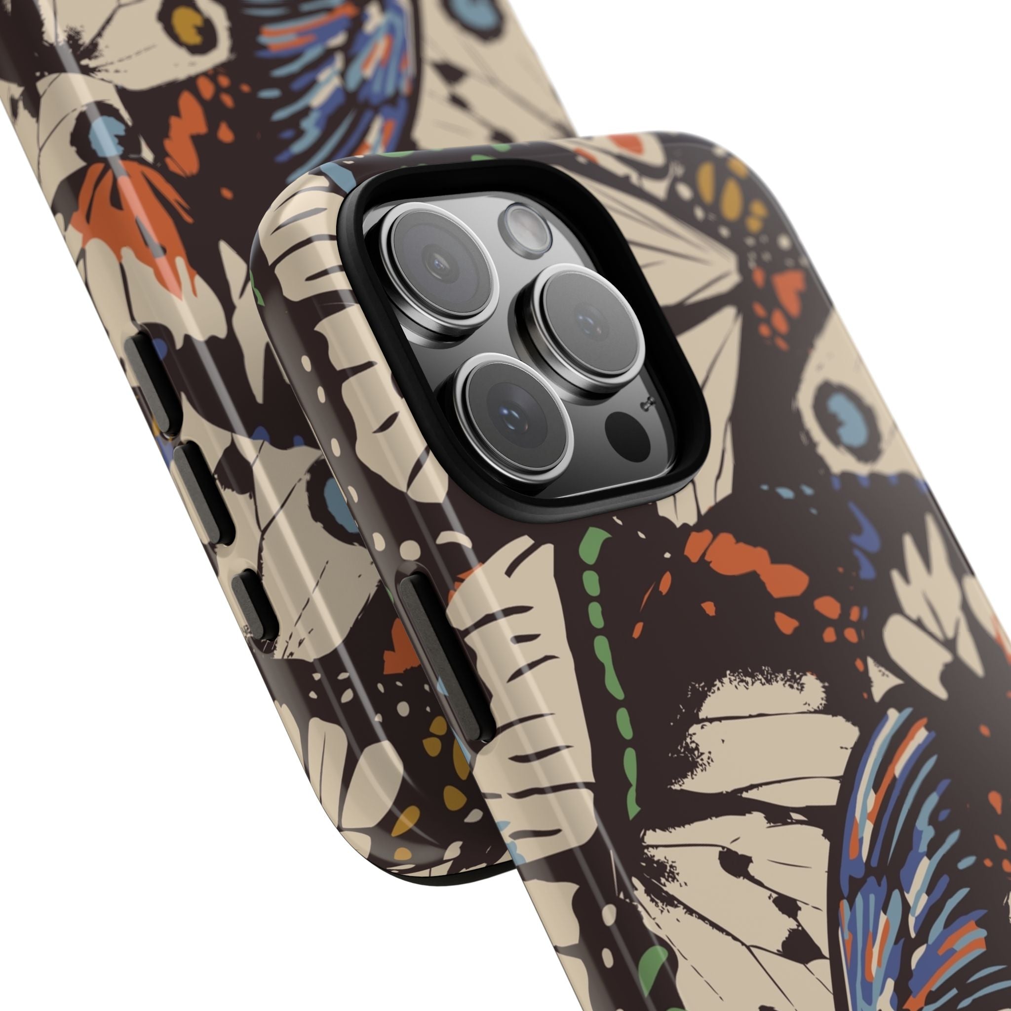 Retro Butterflies Tough iPhone Case - MVB STUDIO STORE