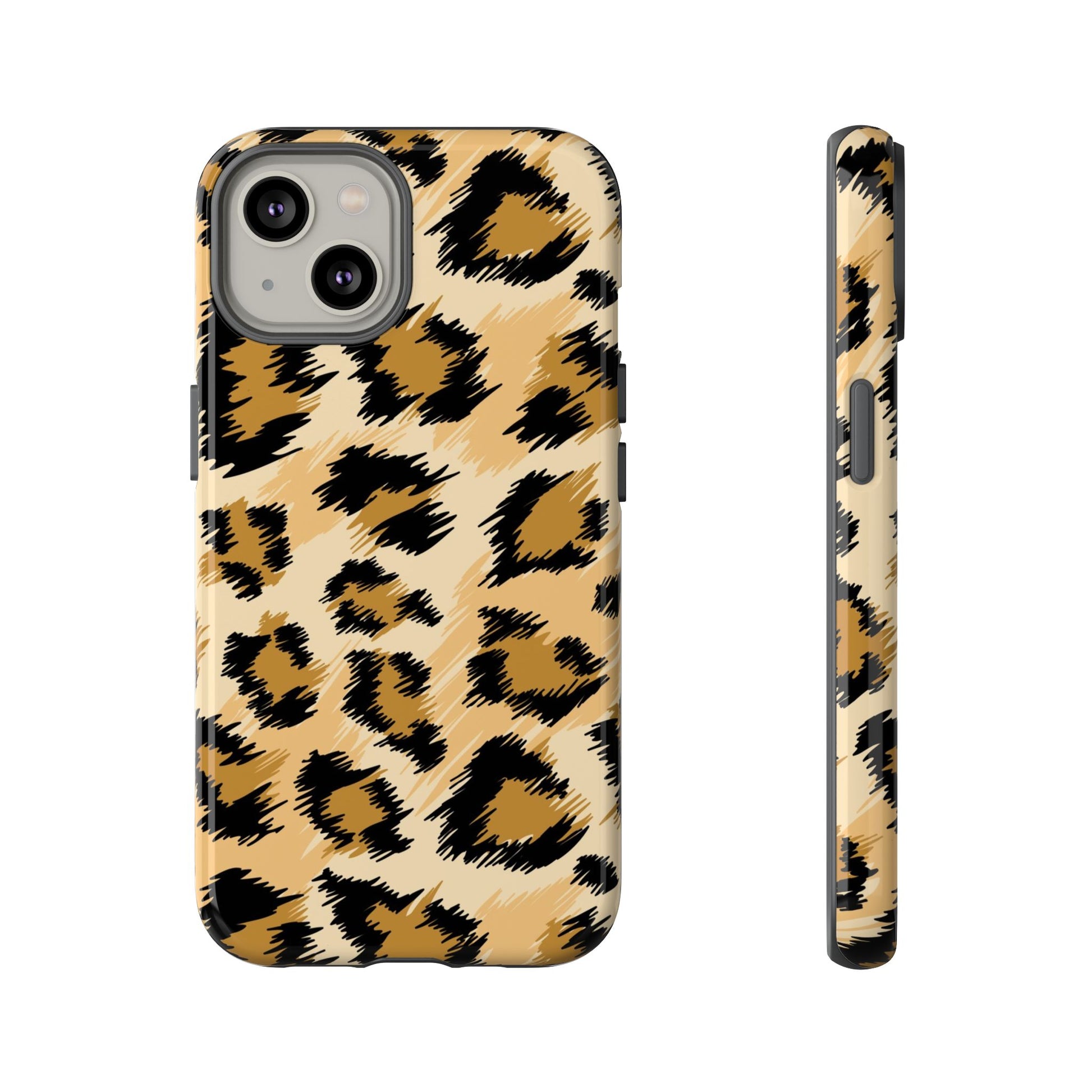 Leopard Print Tough iPhone Case - MVB STUDIO STORE