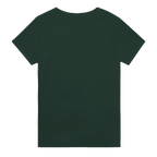Showing the back of the T-shirt