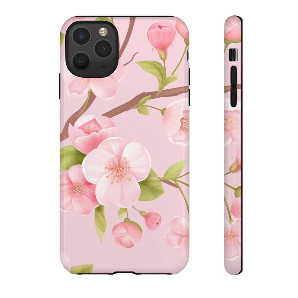 Cherry Blossom Pink Tough iPhone Case - MVB STUDIO STORE