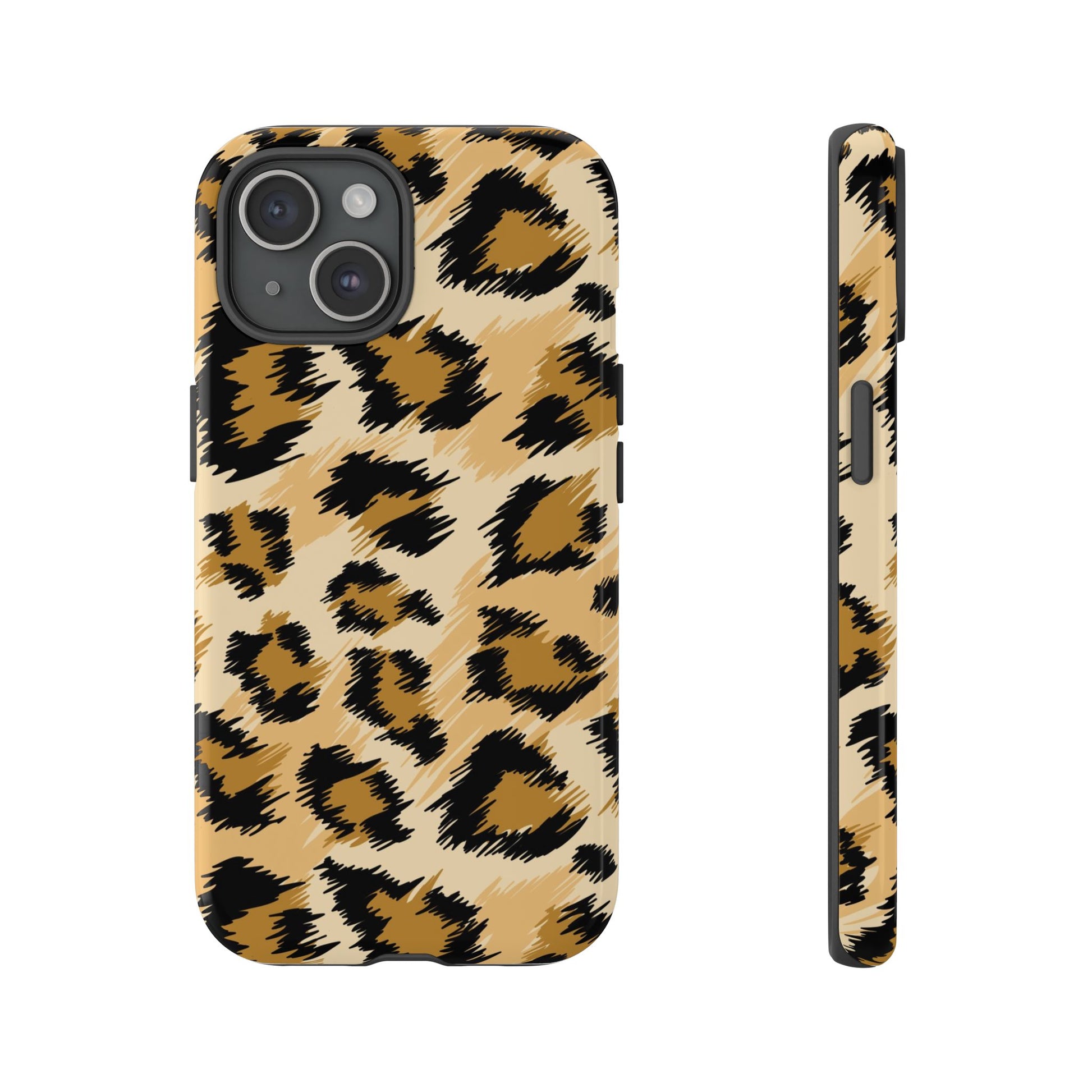 Leopard Print Tough iPhone Case - MVB STUDIO STORE