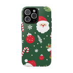 Green Christmas Tough iPhone Case - MVB STUDIO STORE
