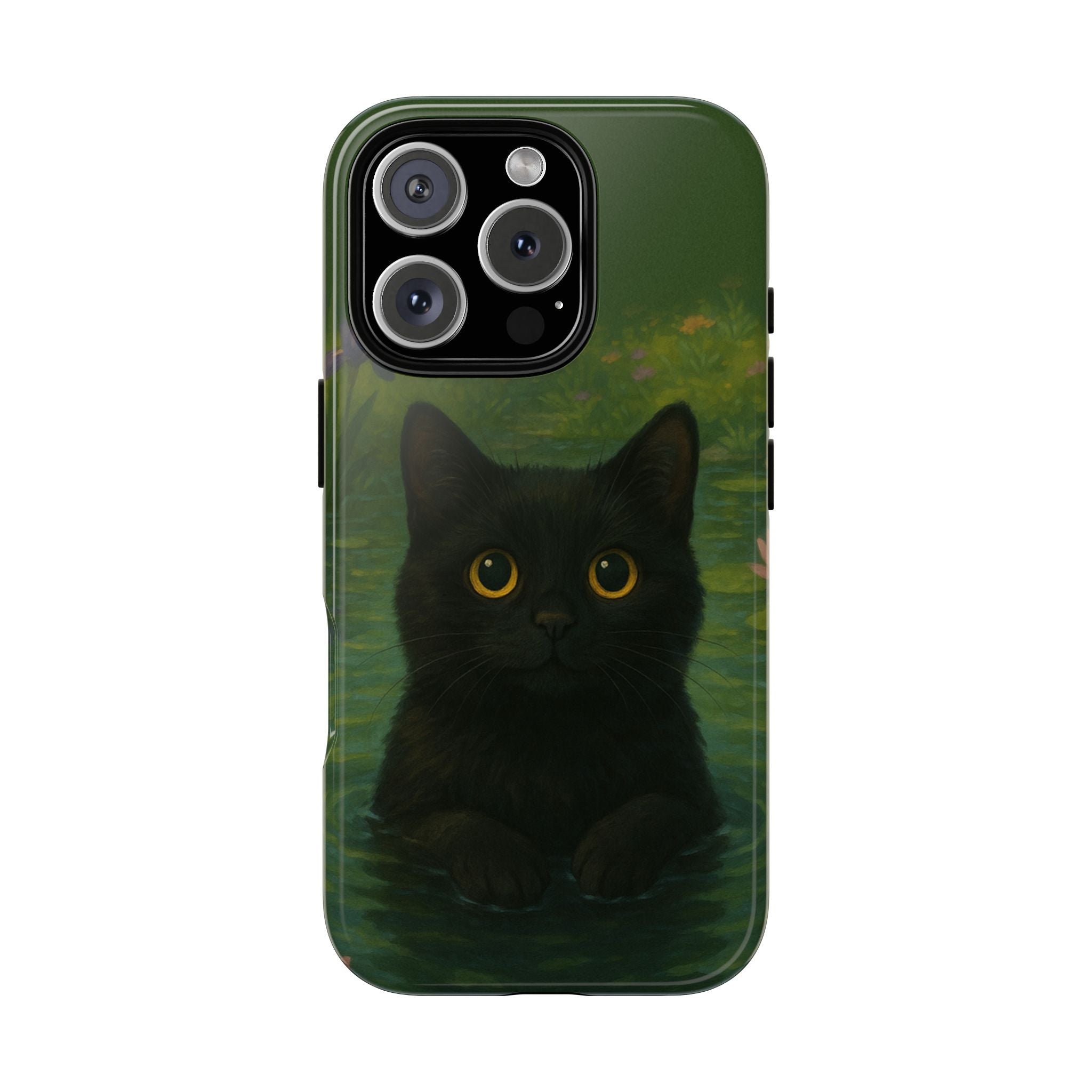 Pond Cat Tough iPhone Case - MVB STUDIO STORE
