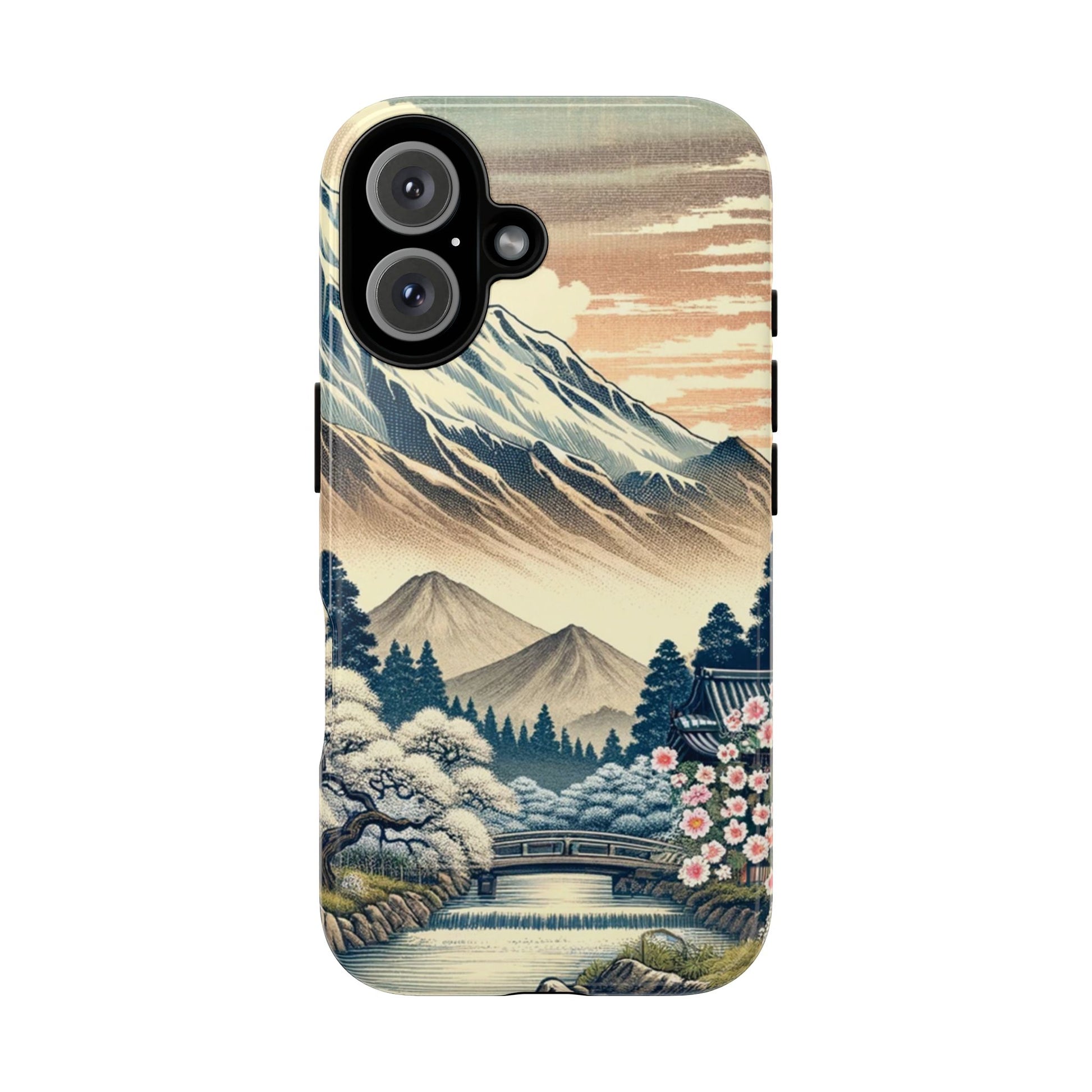 Zen Japanese Garden Tough iPhone Case