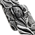 Abstract Zebra Tough iPhone Case - MVB STUDIO STORE