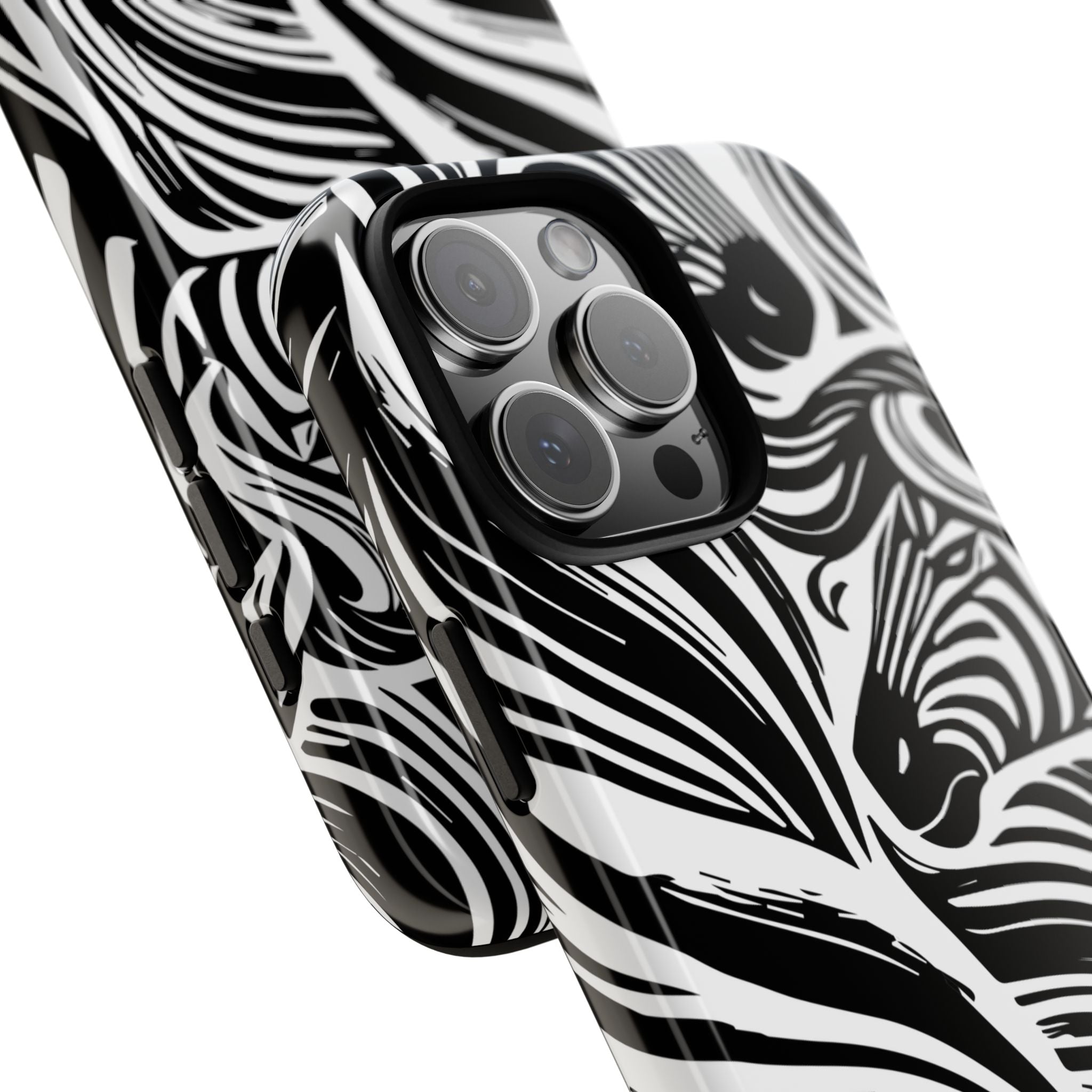 Abstract Zebra Tough iPhone Case - MVB STUDIO STORE