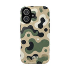 Green Camouflage Tough iPhone Case - MVB STUDIO STORE