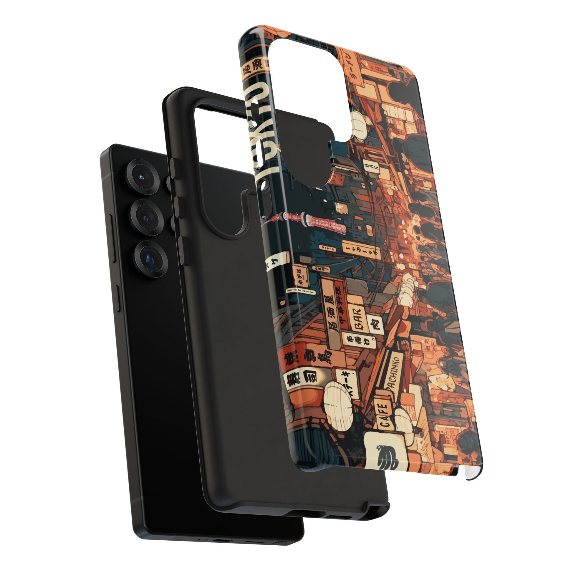 Tokyo Night Lights Tough Samsung Phone Case