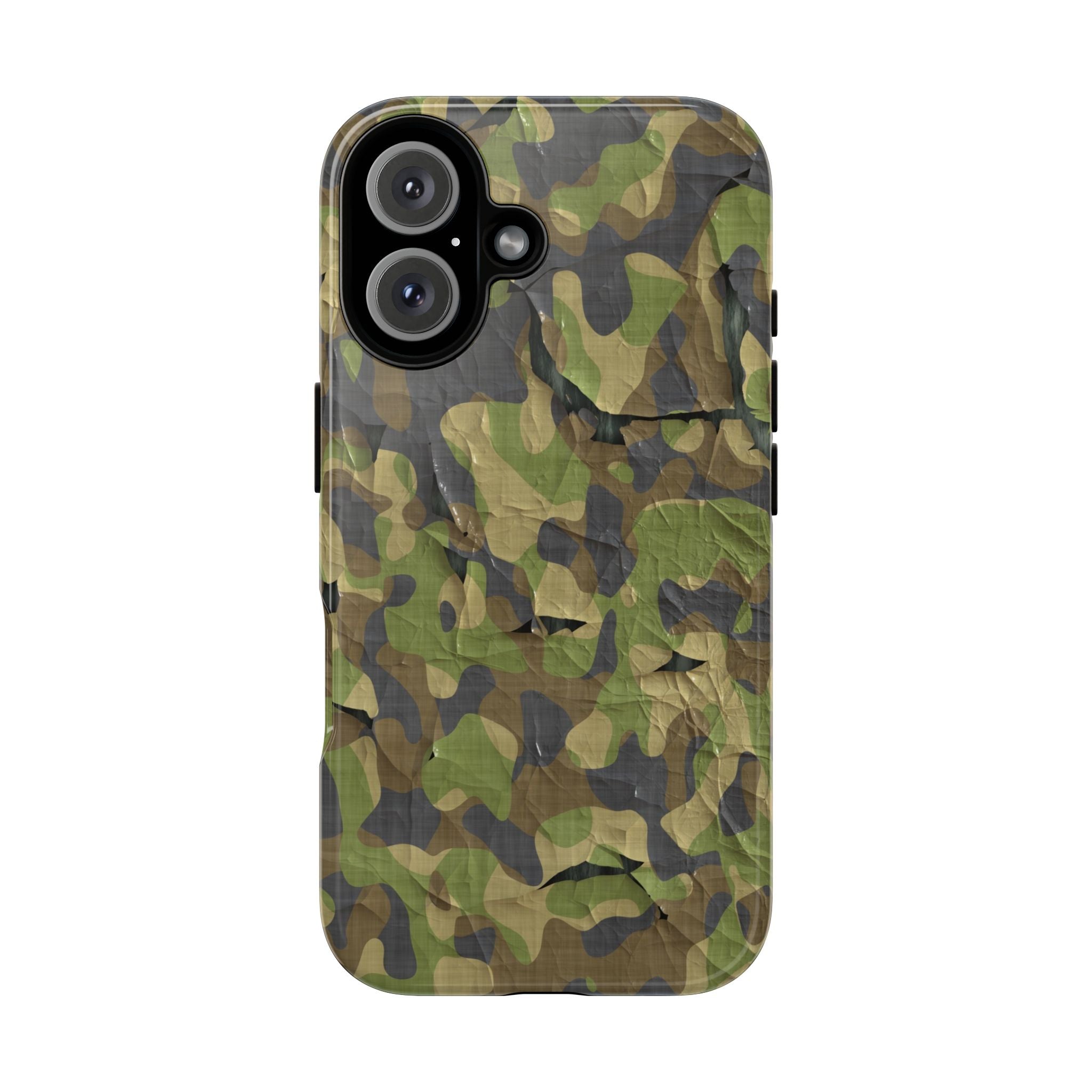 Ripped Camouflage Tough iPhone Case - MVB STUDIO STORE