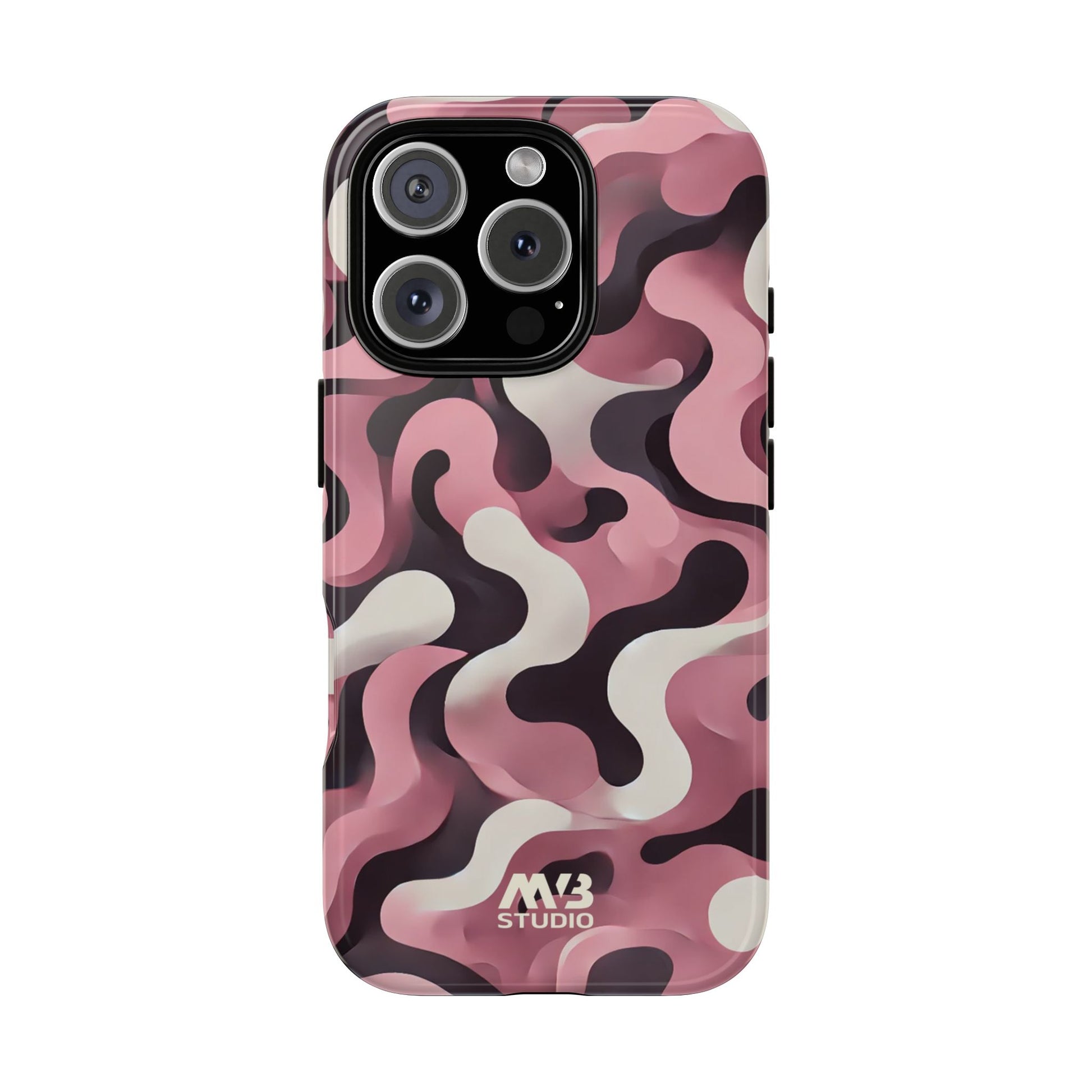 Pink Camouflage Tough iPhone Case