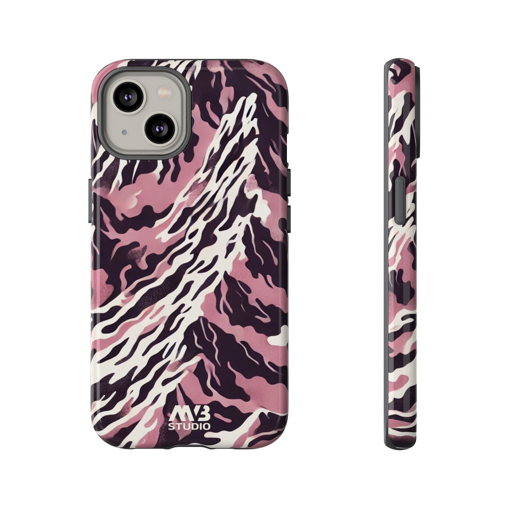 Pink Terrains Tough iPhone Case