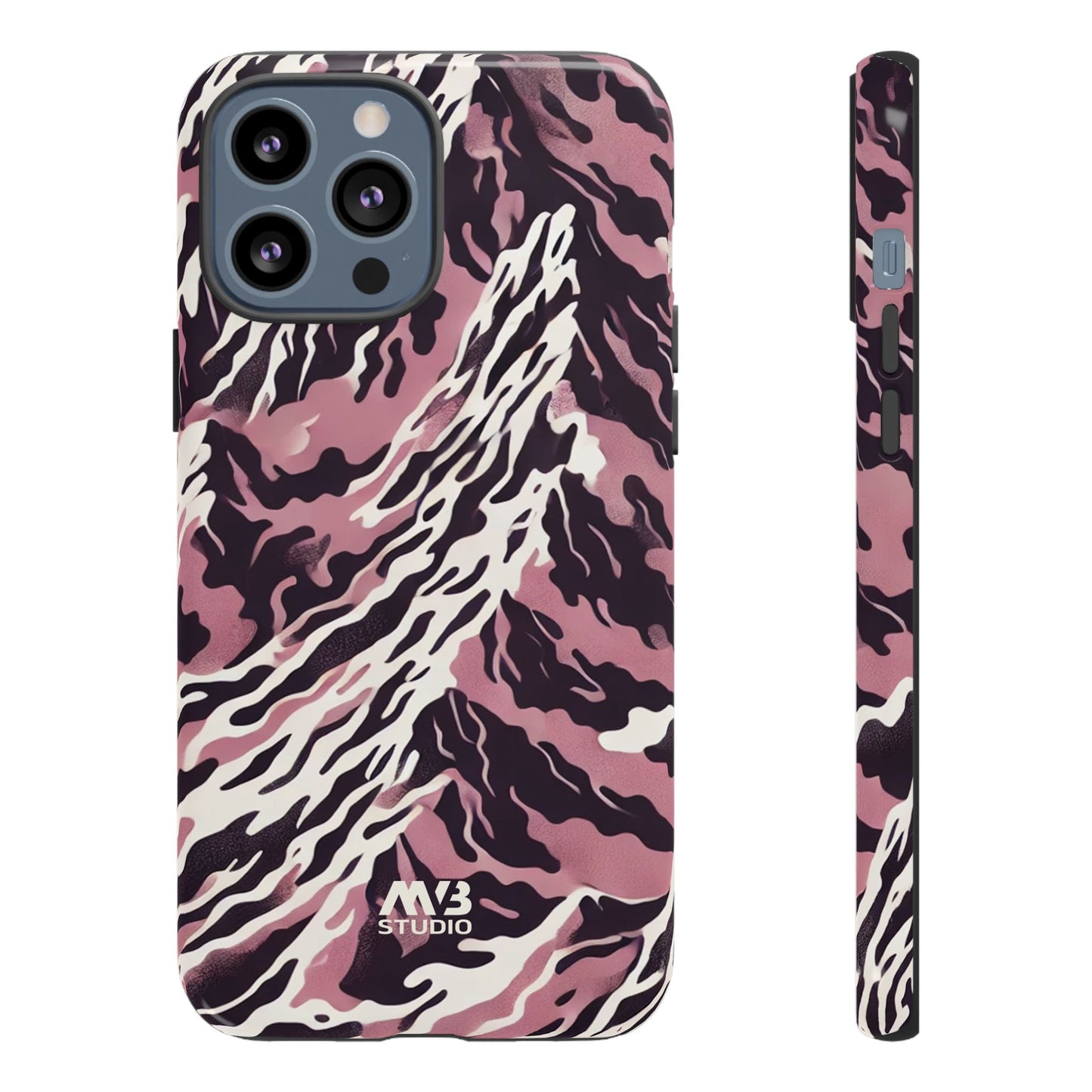 Pink Camo Tough Phone Case - iPhone