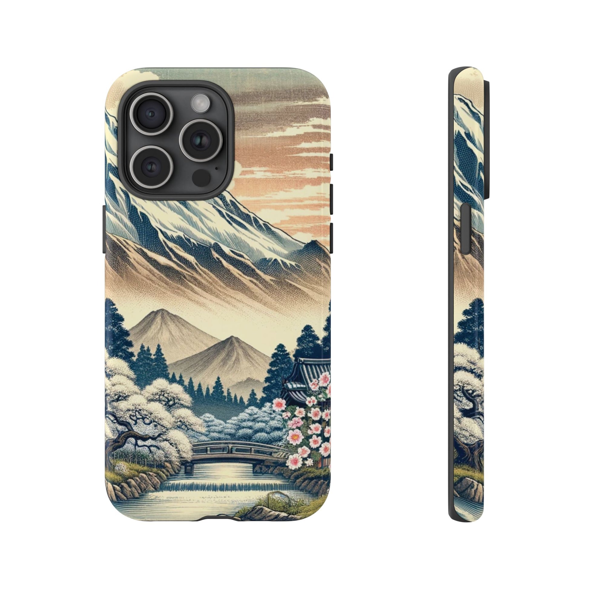 Zen Japanese Garden Tough iPhone Case