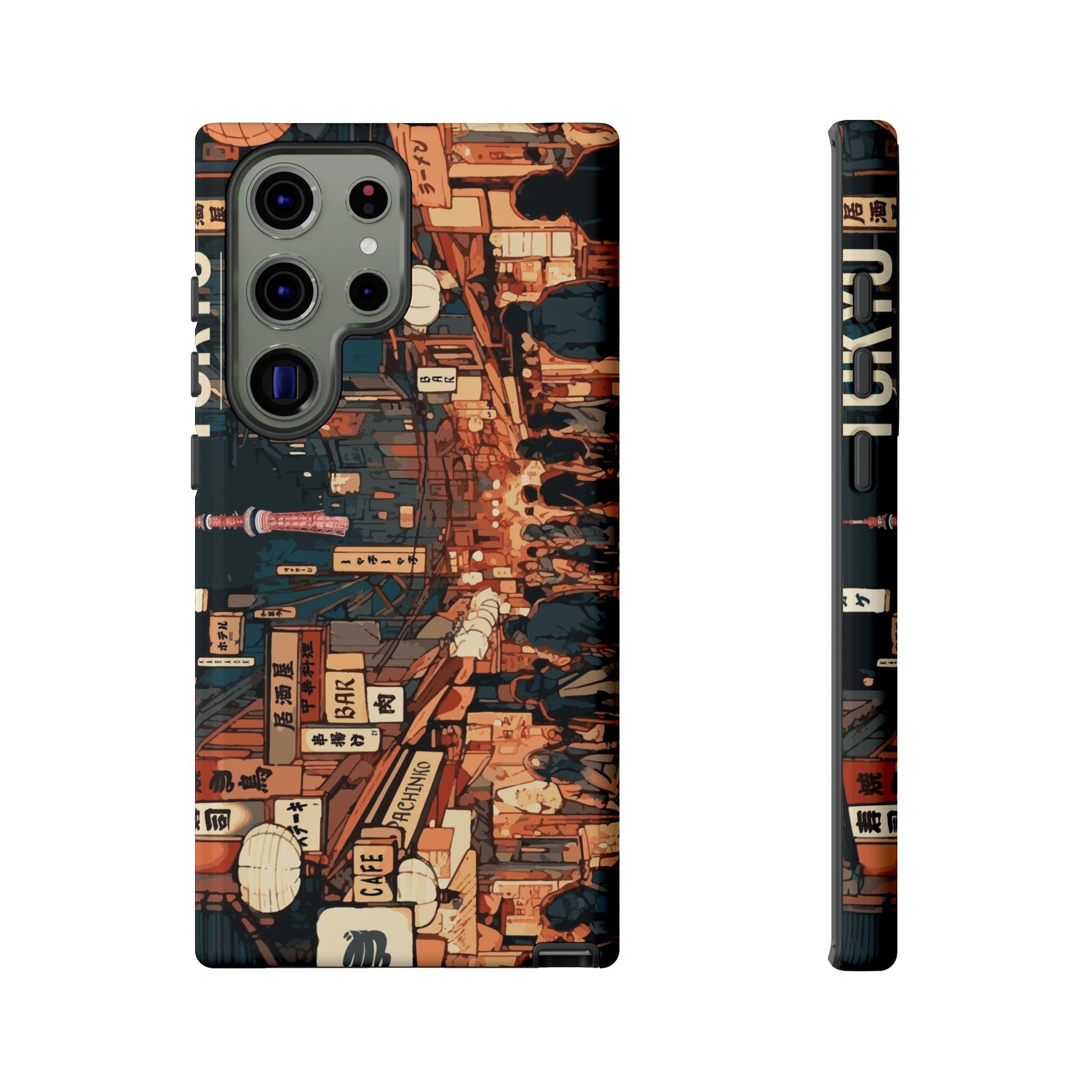 Tokyo Night Lights Tough Samsung Phone Case