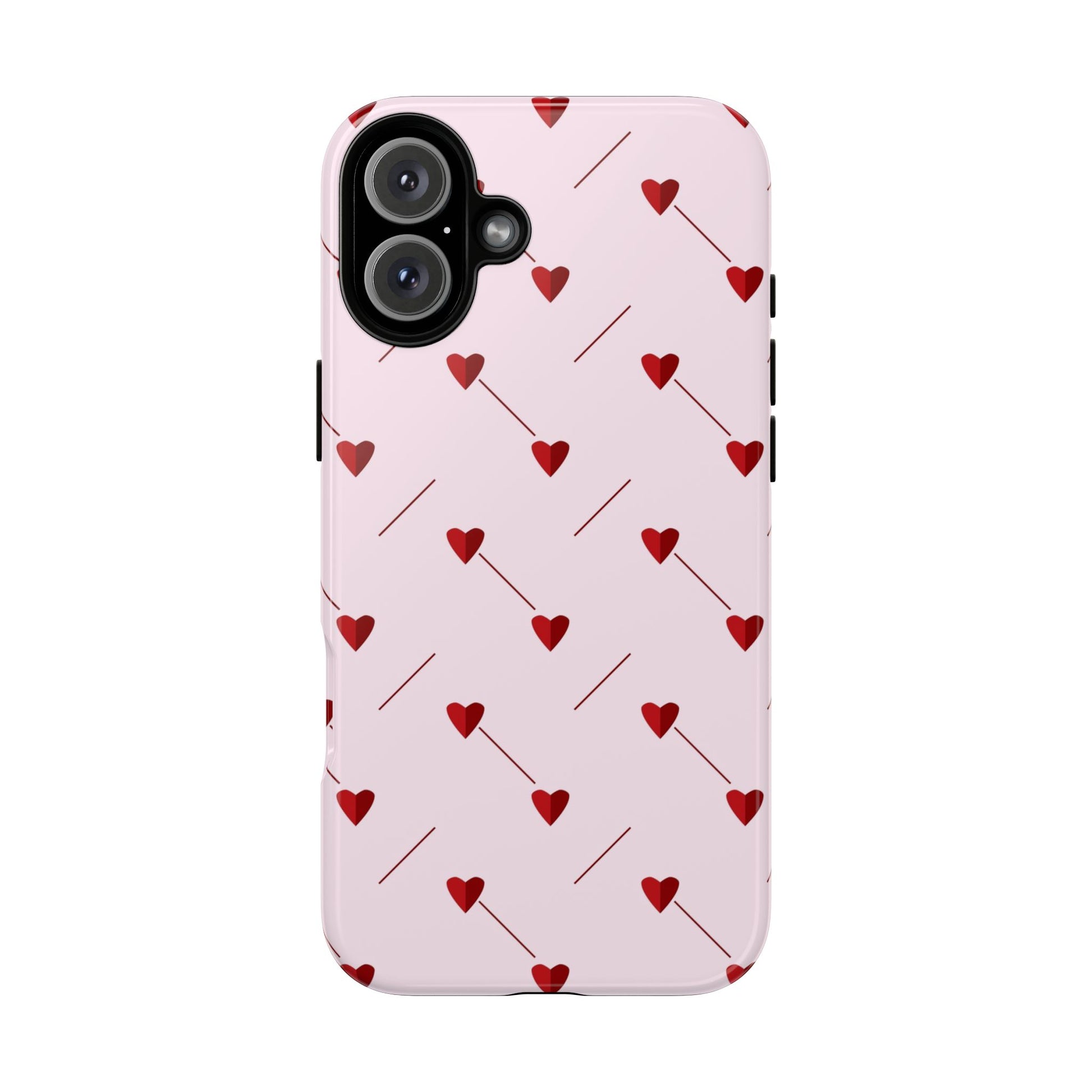 Pink Hearts Tough iPhone Case - MVB STUDIO STORE