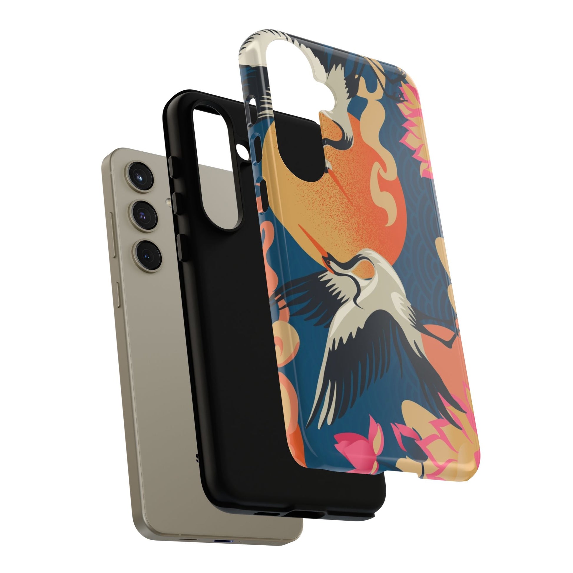 Celestial Cranes Tough Phone Case - Samsung
