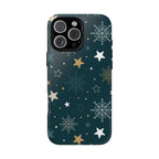 Christmas Stars Tough iPhone Case - MVB STUDIO STORE