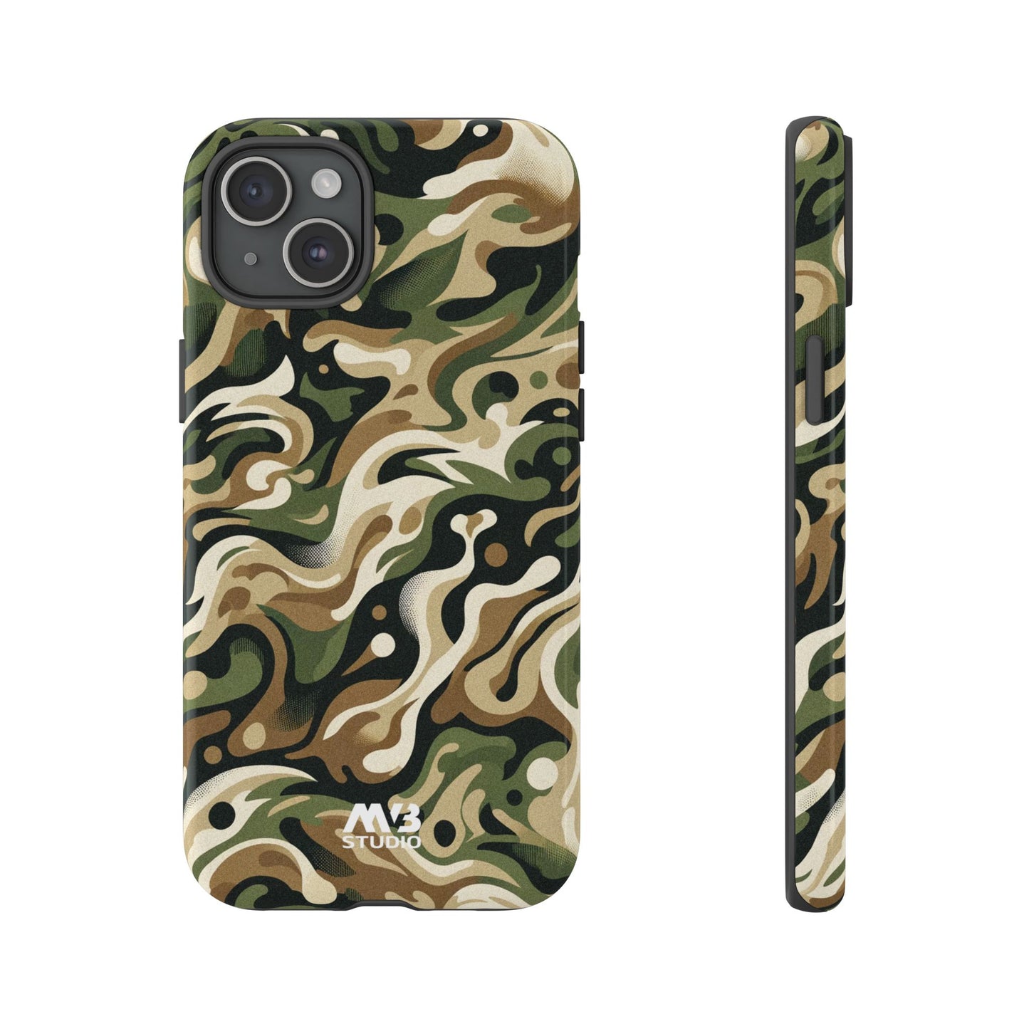 Forest Camo Tough  Phone Case - iPhone