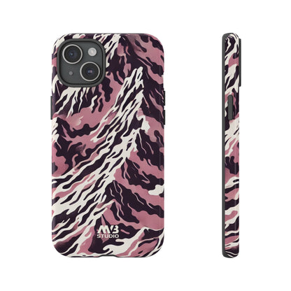 Pink Camo Tough Phone Case - iPhone