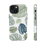Monstera Leaves Tough iPhone Case - MVB STUDIO STORE