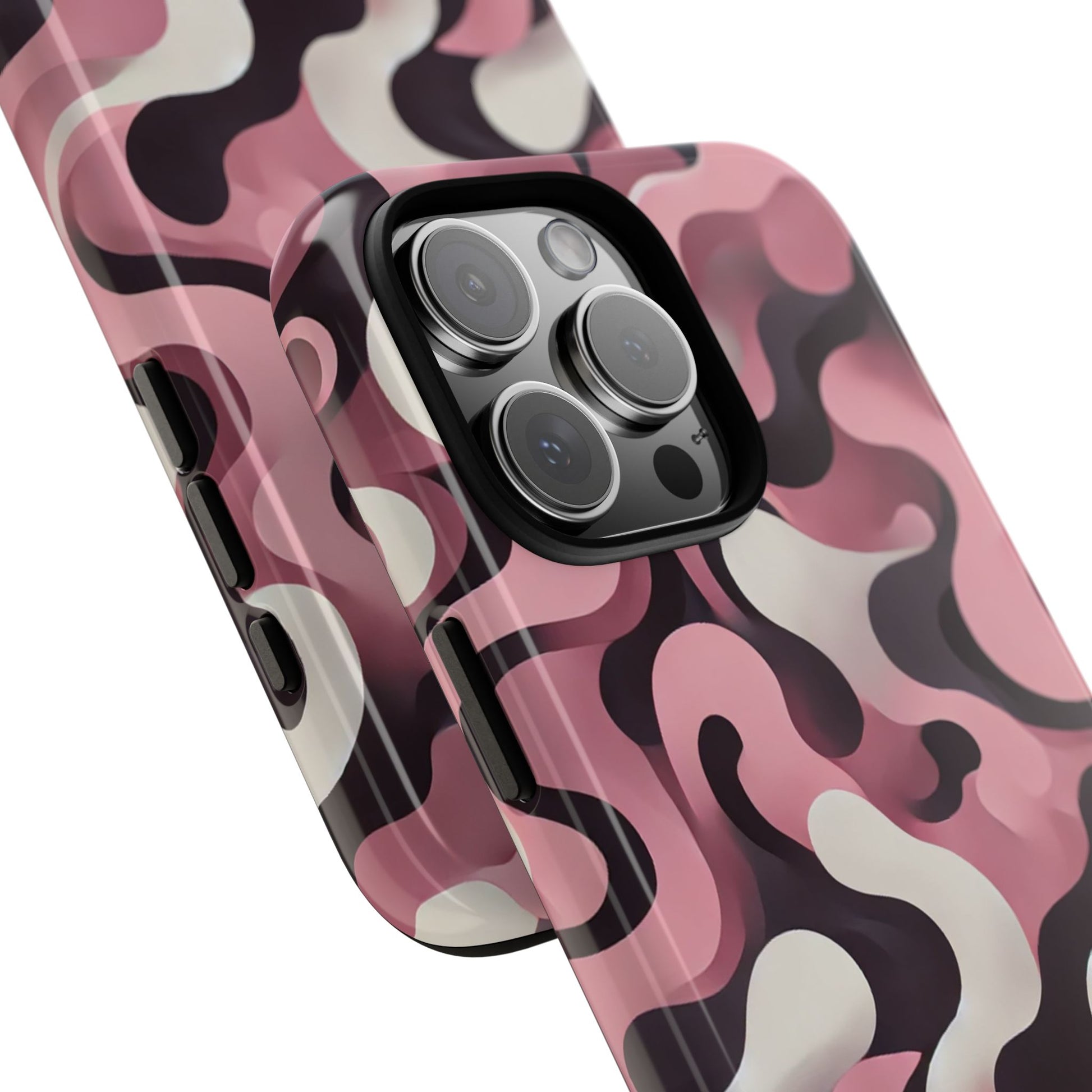Pink Camouflage Tough iPhone Case