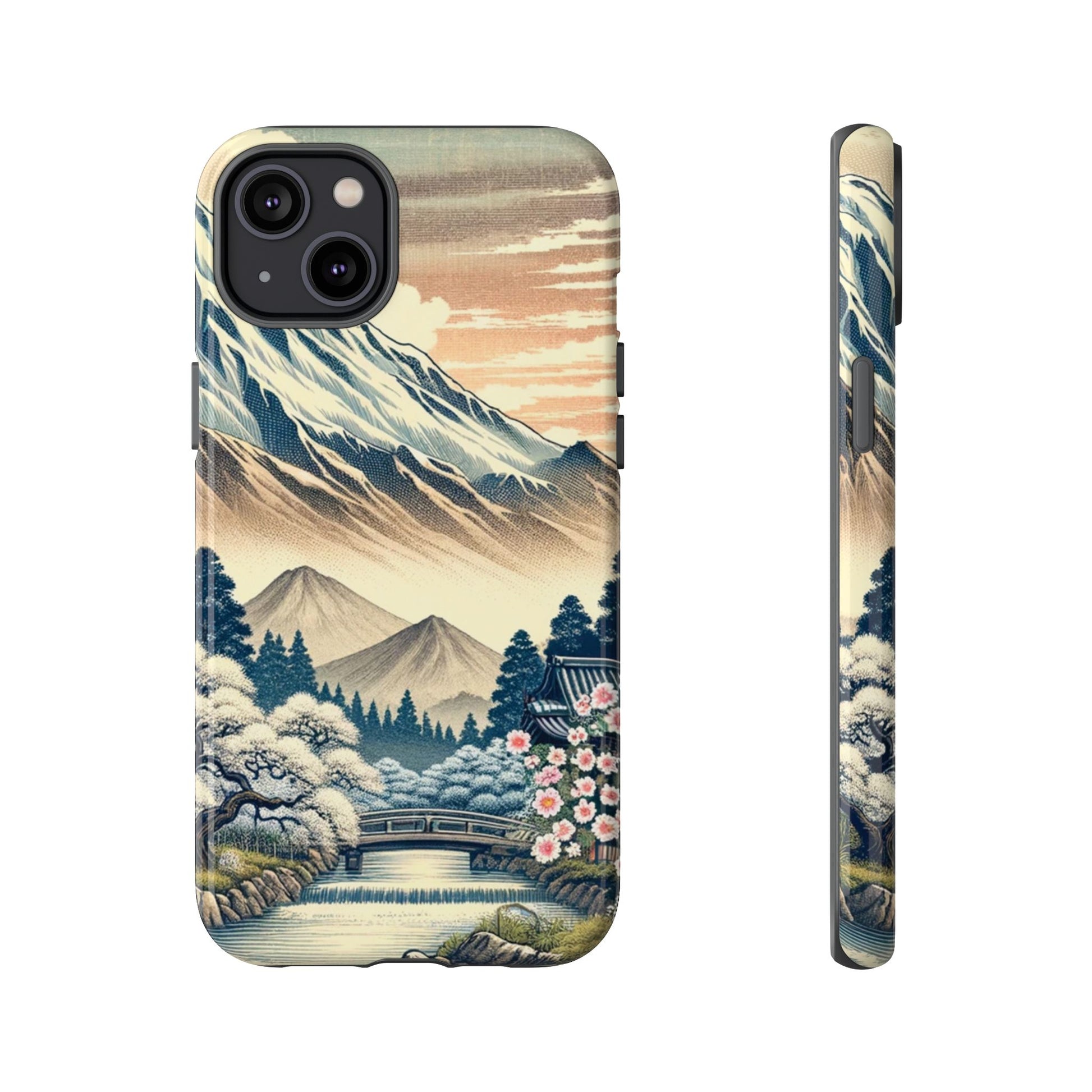 Zen Japanese Garden Tough iPhone Case