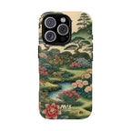 Japanese Botanical Garden Tough iPhone Case - MVB STUDIO STORE