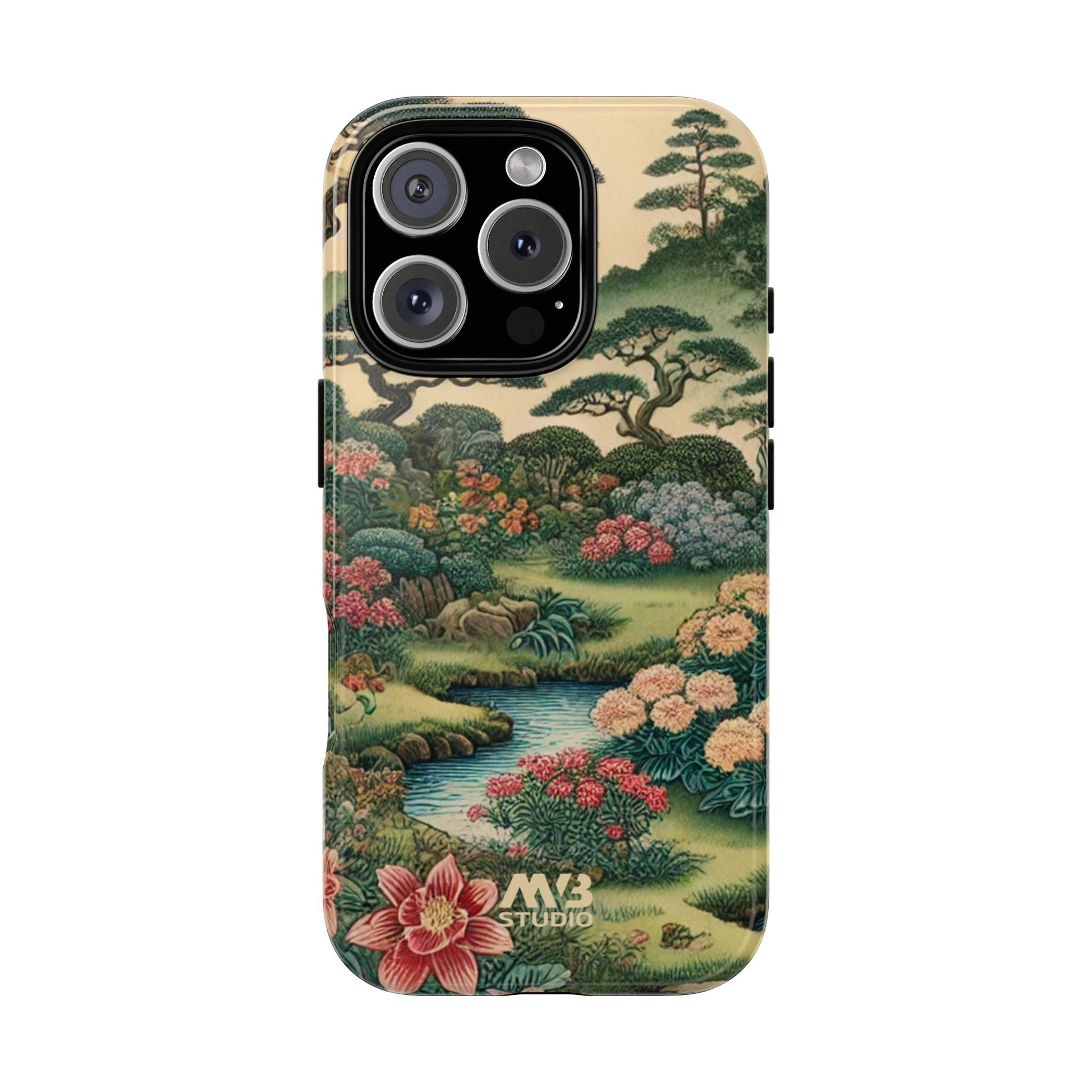 Japanese Botanical Garden Tough iPhone Case