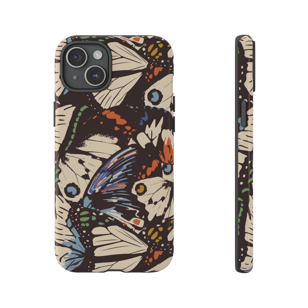 Retro Butterflies Tough iPhone Case - MVB STUDIO STORE