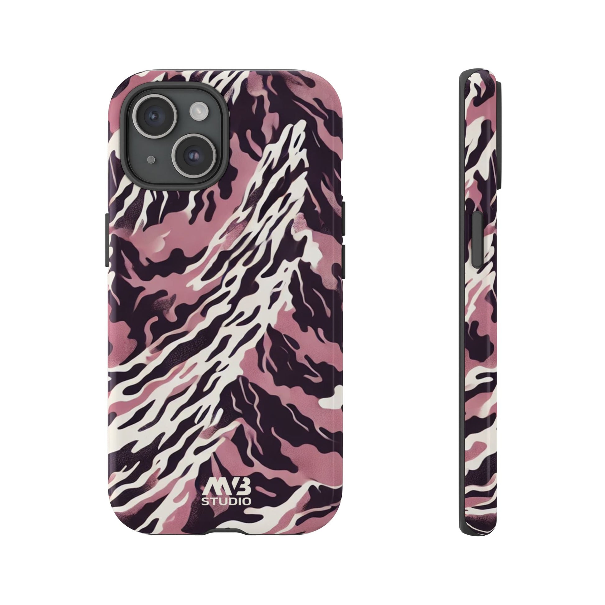 Pink Terrains Tough iPhone Case