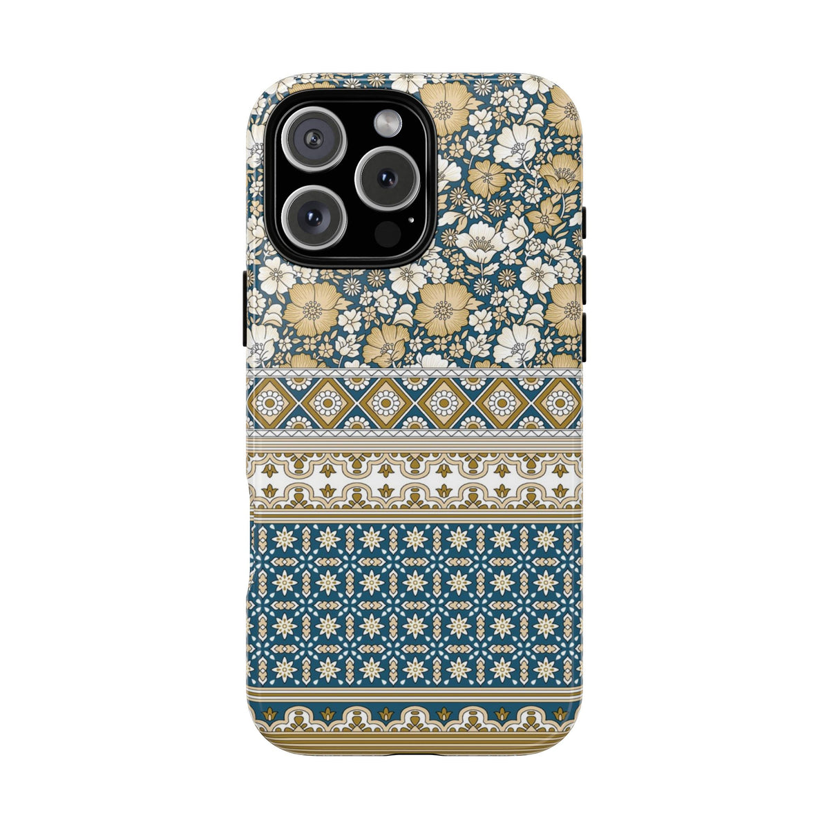 Vintage Floral Tough iPhone Case - MVB STUDIO STORE