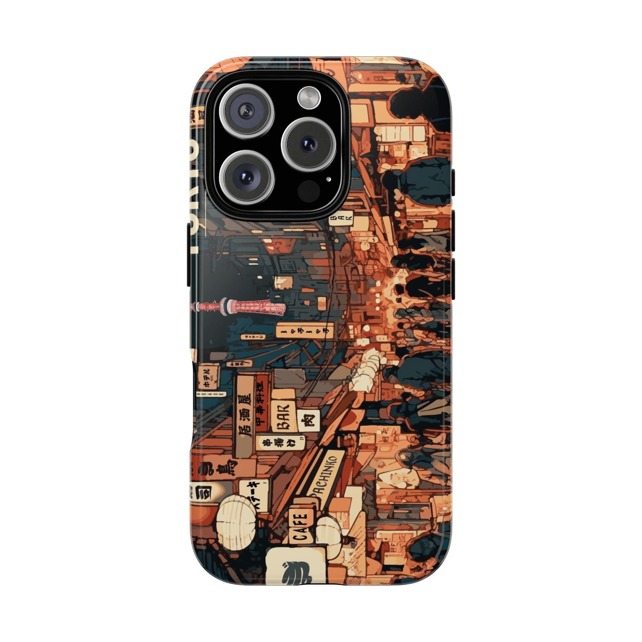 Tokyo Night Lights Tough iPhone Case - MVB STUDIO STORE