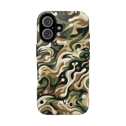 Forest Camo Tough  Phone Case - iPhone